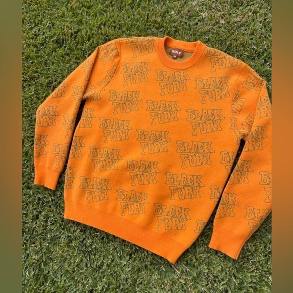 GOLF Wang Black Fury Sweater